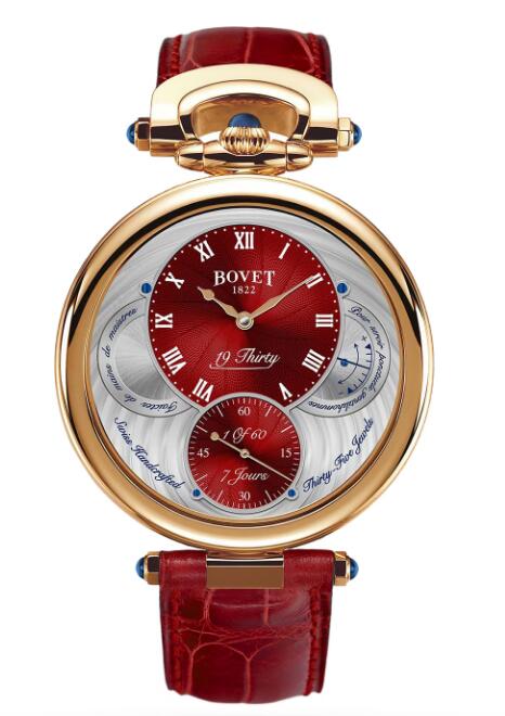 Best Bovet 19Thirty Great Guilloche NTR0050/ROM Replica watch